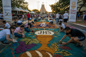 Por que milhares de pessoas passam horas criando uma obra que desaparecerá em minutos?