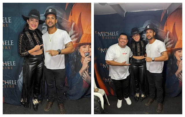 O Influenciador Thiago Capixaba marca presença na Festa de São Pedro