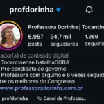 Perfil da senadora Dorinha volta a sofrer manipulação artificial de seguidores nas redes sociais