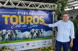 César Halum destaca fortalecimento da pecuária durante leilão em Araguatins