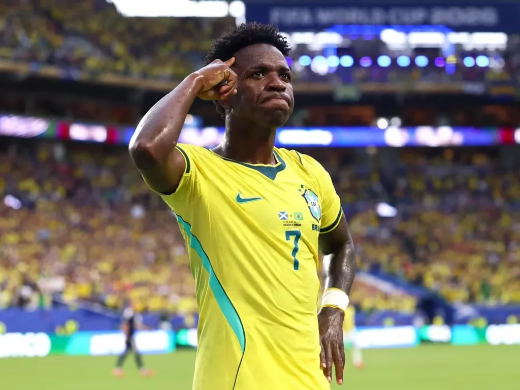 Brasil vence a Escócia por 3 a 0 com dois gols de Vini Jr. e um de Matheus Cunha; veja melhores momentos e próximo desafio