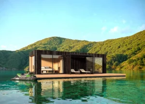 Arquiteta de Casa Flutuante une construção modular e engenharia naval em projetos de alto padrão
