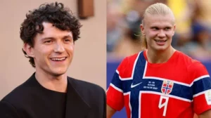 Haaland volta atrás após dar “vácuo” em Tom Holland, aceita jantar e pede ao ator que escolha o lugar