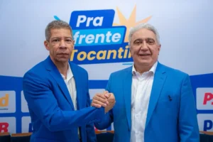 “A corrupção não terá vez” e “recebo essa missão com humildade”: Laurez apresenta Coronel Silva Neto como vice