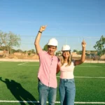 Vicentinho Júnior vistoria obras do Centro Esportivo Comunitário em Luzimangues e reforça compromisso com o esporte e o lazer no Tocantins