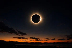 Eclipse total do Sol movimenta o céu nesta quarta; Tocantins fica fora da faixa, mas noite reserva outro espetáculo astronômico