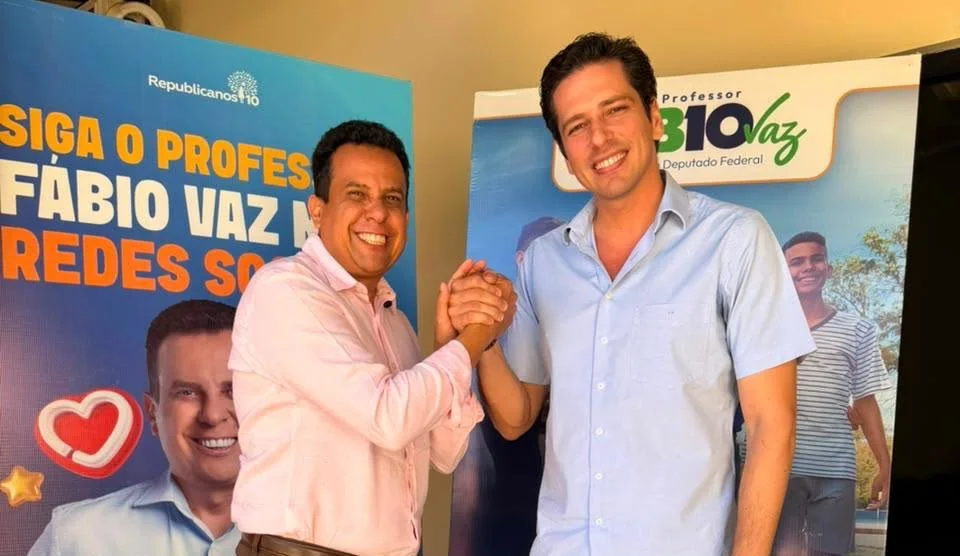 Juntos em Araguaína, separados para governador: Fábio Vaz e Olyntho Neto fecham dobradinha mesmo em palanques opostos