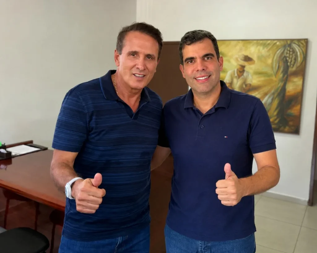 “Ele é um dos melhores deputados que o Tocantins tem no Congresso”: Gaguim agradece apoio de Ricardo Ayres ao Senado