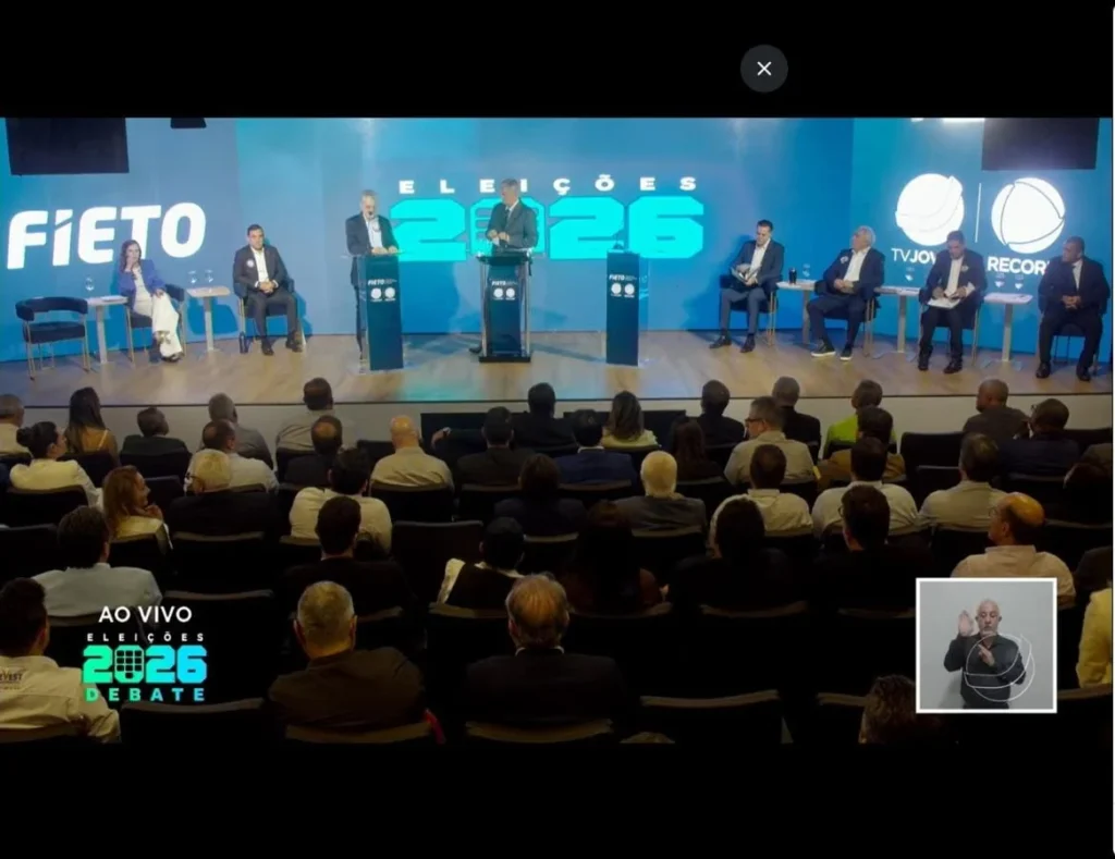Debate pelo Governo do Tocantins começa com sete candidatos, críticas à gestão e economia no centro da disputa