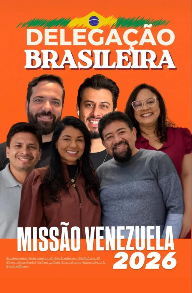 Do Tocantins à Venezuela: missão da Embaixada Vida, liderada pelos apóstolos Bueno e Lídia, leva fé e apoio humanitário em meio à crise no país