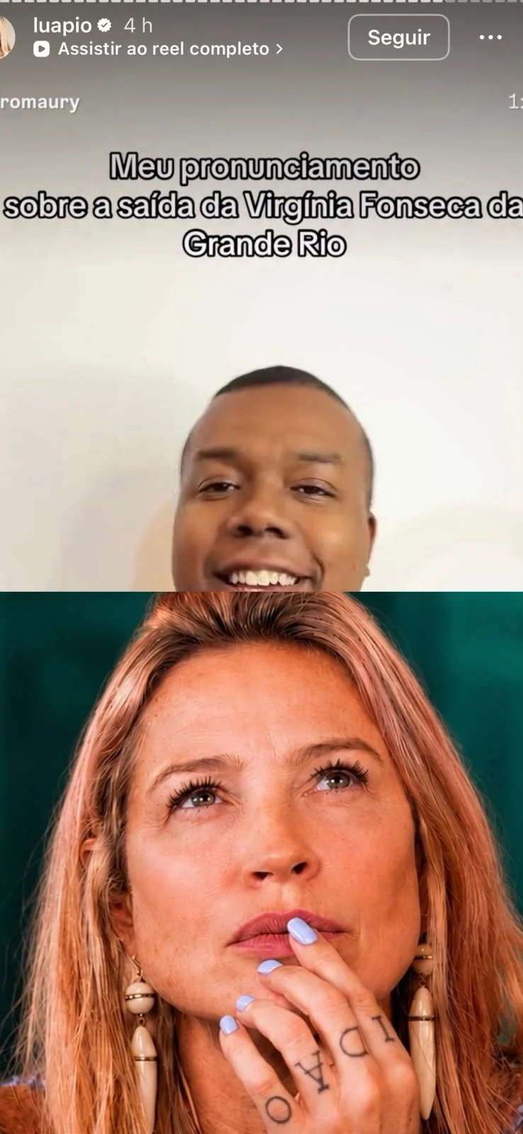 F6 da Fama com Leão Lobo: Influenciadora deixa escola de samba, atriz cutuca influenciadora, cantor responde sobre polêmica e mais... 2 luana