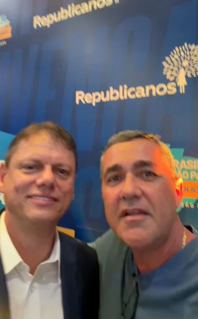 Tarcísio entra no tabuleiro do Tocantins e declara apoio a Dorinha