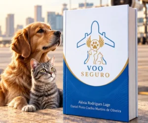 Livro “Voo Seguro” será lançado na ExpoVet 2026 e amplia debate sobre transporte aéreo de animais