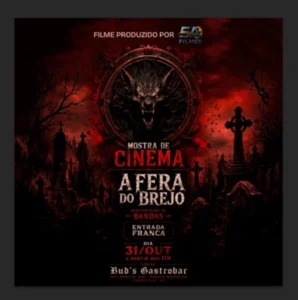 “A Fera do Brejo”, filme da H.Lobo e produzido pela 5A Filmes, em lançamento em Fortaleza