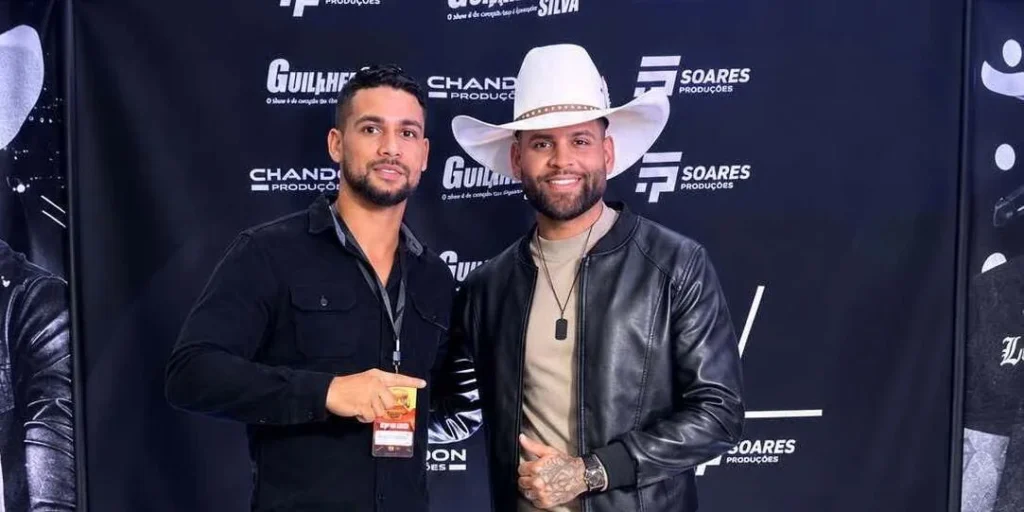 O Grande Influenciador Do Espírito Santo, Thiago Capixaba Prestigia o Show De Guilherme Silva