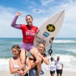 Alyssa Spencer (USA) e Jackson Bunch (HAW) são campeões do WSL REMA 2026 em Saquarema