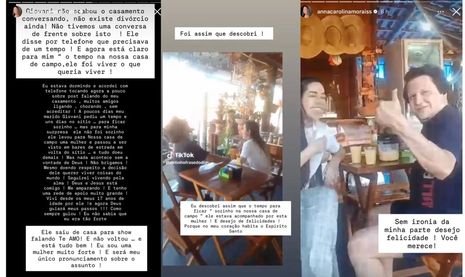 F6 da Fama com Leão Lobo: Famosos anunciam separação, ex-esposa de Giovani expõe o cantor nas redes sociais e mais... 1 anna