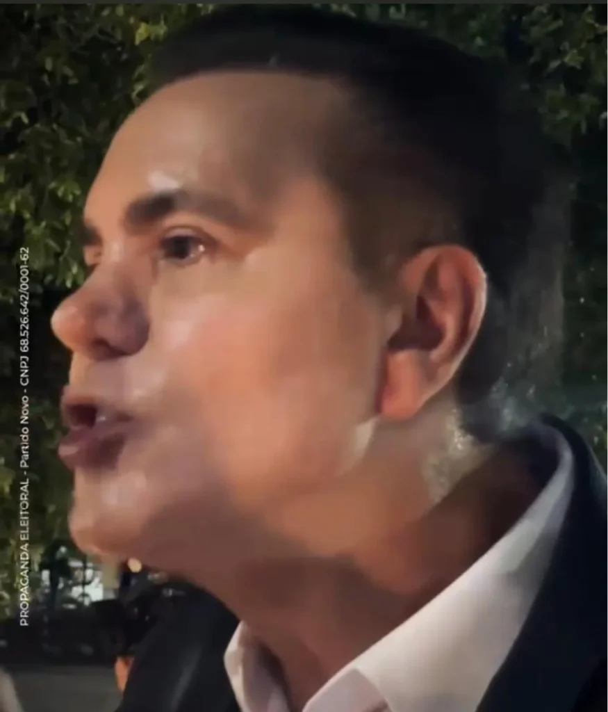Mesmo com liminar do TSE, Ataídes fica fora de debate da Anhanguera e protesta na porta da emissora; veja o vídeo