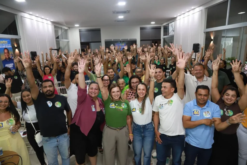 Claudia Lelis monta rede de multiplicadores em Palmas e aposta em mobilização de bairros na reta final