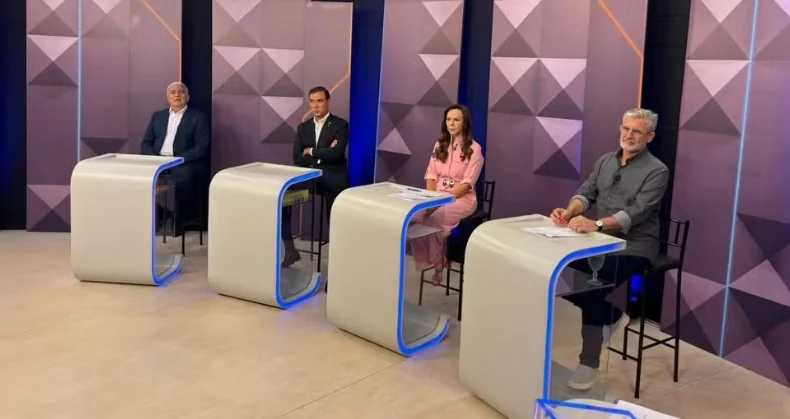 Análise DT: último debate expõe estratégias, confrontos e propostas dos candidatos ao Governo do Tocantins
