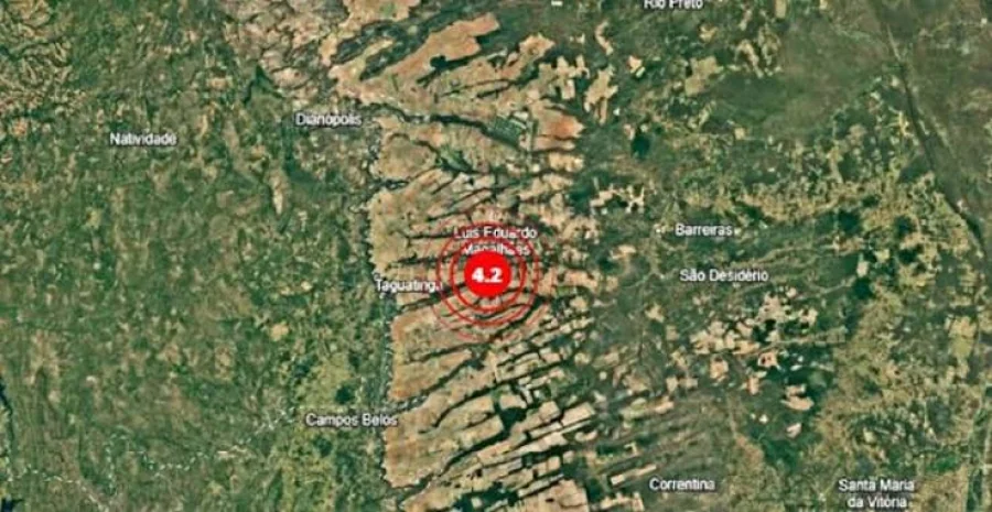 Terra treme no Tocantins: sismo de magnitude 3,7 é registrado em Sandolândia; sismólogo da USP explica se há risco