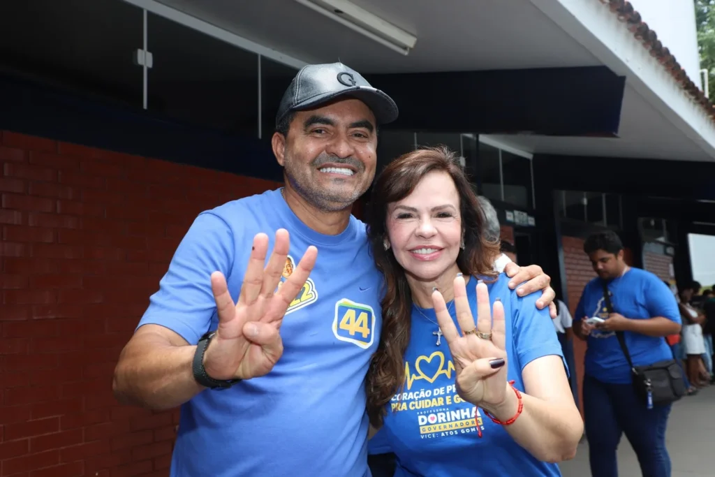 “Vamos ter, se Deus quiser, uma grande vitória”, diz Wanderlei após votar em Taquaruçu