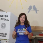 “Eu não quero ser a única, eu quero ser a primeira”, diz Dorinha ao chegar para votar; Veja o vídeo