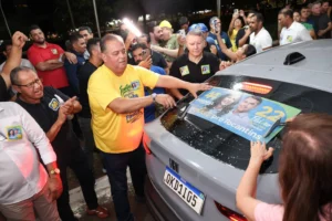 “Um governo feito para a população, e não para interesses pessoais”, destaca Eduardo Gomes em adesivaço de Dorinha, no Espaço Cultural