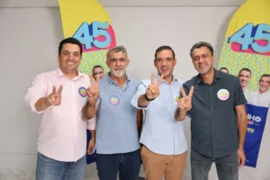Vicentinho recebe apoio de Luciano Oliveira, Gutierres Torquato e vereadores de Palmas e Gurupi