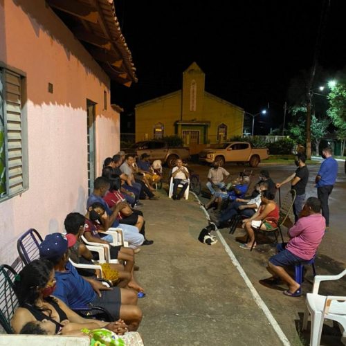 Paulo Mourão começa percorrer o Tocantins com a 'Caravana da Mudança'; RecursolÃ¢ndia foi a primeira