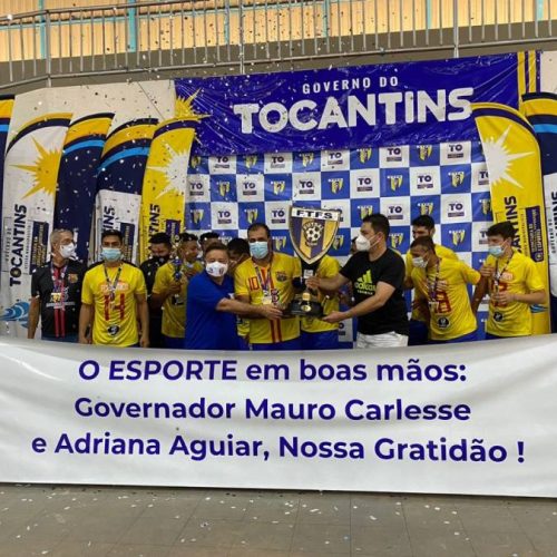 Tabocão Futsal é o primeiro campeão da Copa Governo do Tocantins de Futsal