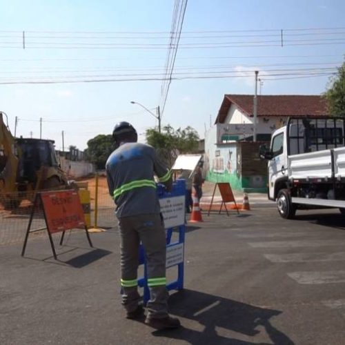 BRK Ambiental segue cronograma de obras da rede de esgoto em Colinas