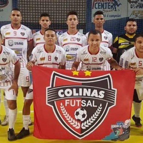 Atual campeão Colinas Futsal enfrenta time iniciante de Tabocão na 1ª fase da Copa Série Ouro