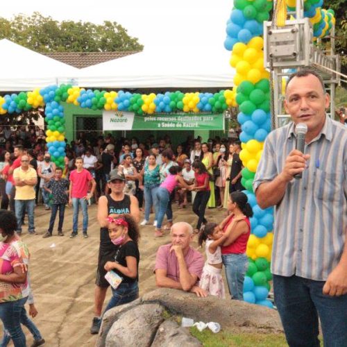 Prefeito de Nazaré, Clayton Paulo comemora avanços da sua administração durante discurso na programação de aniversário de 63 anos da cidade