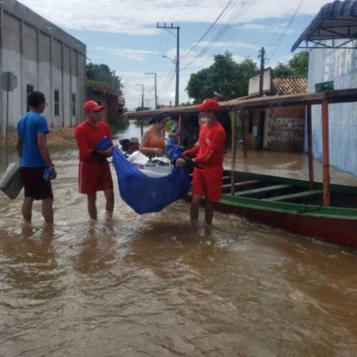 Sobe para 1.243 o número de pessoas afetadas com as fortes chuvas no TO