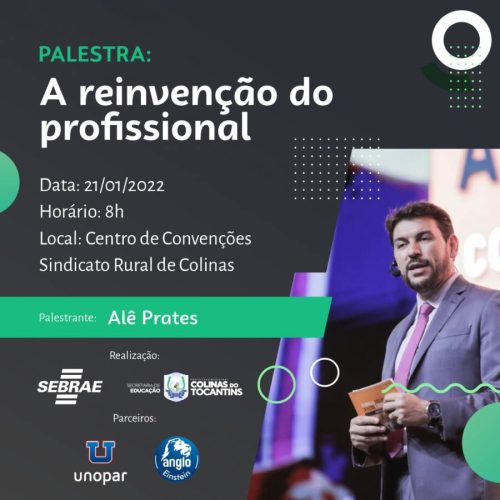 Colinas realiza palestra sobre Reinvenção do Profissional