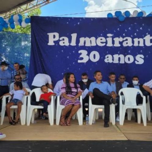 Osires Damaso participa do aniversário de Palmeirante