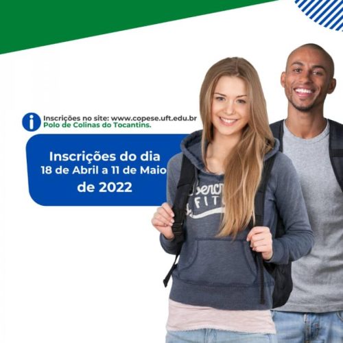 780 vagas são oferecidas pela UBA e UFT para cursos de graduação a distÃ¢ncia; inscrições seguem até dia 11 de maio