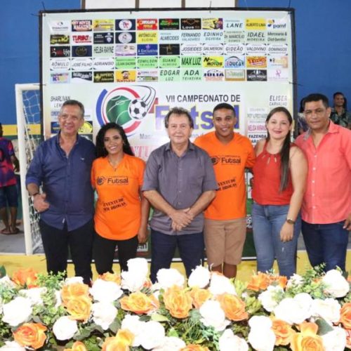 Em Goiatins Vilmar prestigia campeonatoÂ de FutsalÂ 