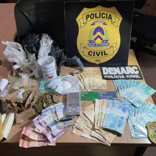 Polícia Civil prende seis pessoas por tráfico de drogas no interior do Estado