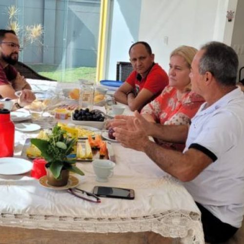 Damaso visita apoiadores e discute o processo eleitoral de 2022