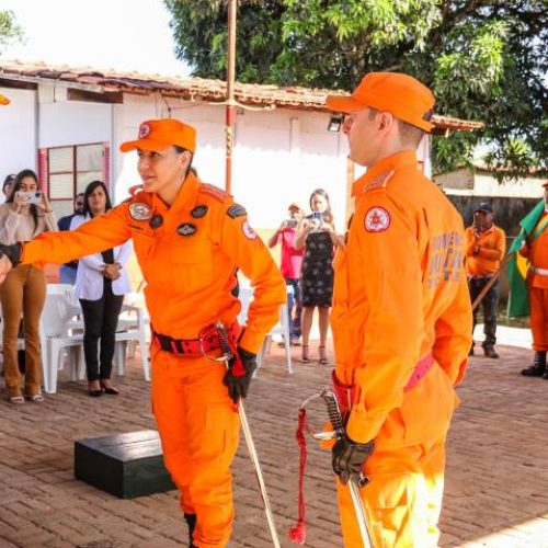 Corpo de Bombeiros Militar realiza simulado de prevenção em Colinas