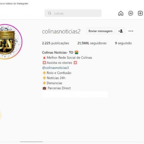 Instagram é condenado a pagar indenização por desativar perfil "Colinas Notícias" sem notificação prévia