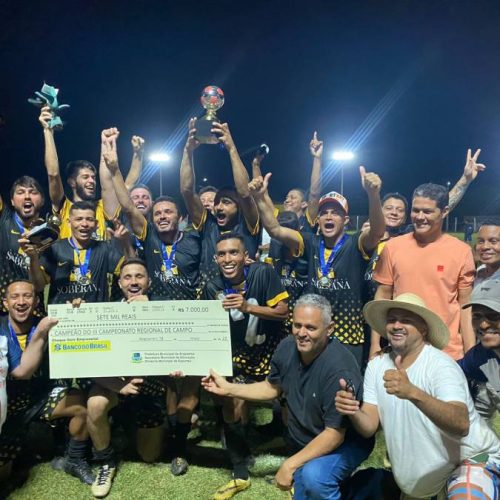 Campeonato regional é realizado em Arapoema