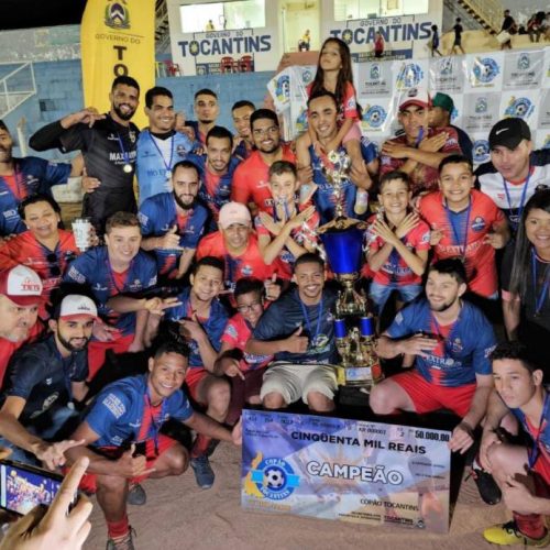 Equipe gurupiense vence campeonato tocantinense e garante R$50 mil