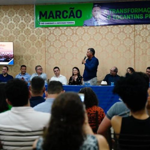 Autoridades políticas do Tocantins prestigiam aposta do Podemos para deputado federal