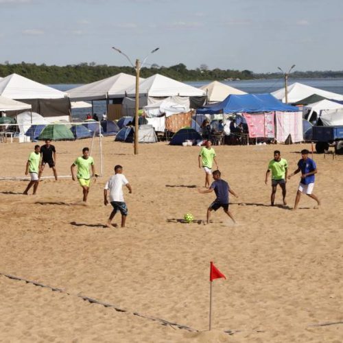 Programação esportiva de beach soccer e futevôlei movimenta Araguanã e Caseara; confira os campeões