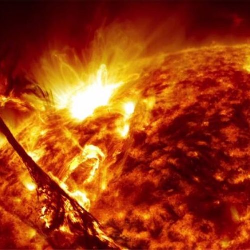 Explosão no Sol pode causar tempestade geomagnética e atingir o planeta terra hoje, 18; confira