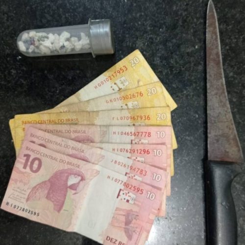 Homem é preso com 19 pedras de crack em Araguaína