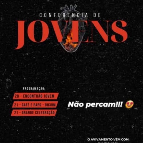 Primeira Igreja Batista promove conferÃªncia de Jovens neste sábado, 20; confira a programação